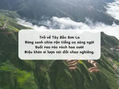 Thơ về Sơn La - Nơi tình đất tình người gắn bó