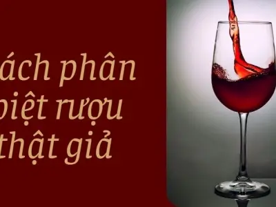 Cách phân biệt rượu thật giả đơn giản cho tiệc cuối năm nay
