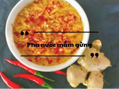 Bí quyết làm nước mắm gừng sả thơm ngon chuẩn vị cho mọi món ăn