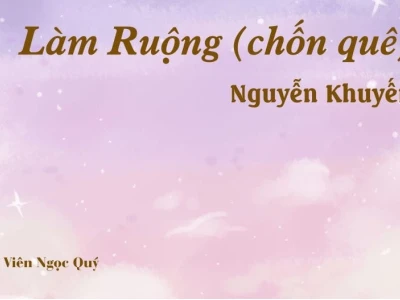 Khám phá bài thơ Chốn quê của Nguyễn Khuyến