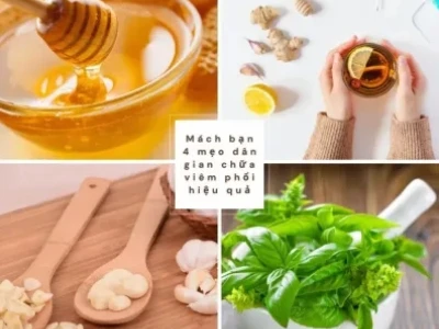 Mẹo dân gian chữa viêm phổi cho trẻ an toàn và hiệu quả tại nhà