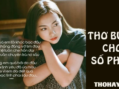 Thơ buồn cho số phận những nỗi niềm day dứt
